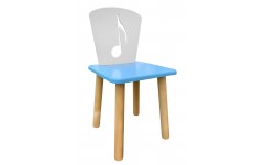 Детский стул Нота нежно-голубой