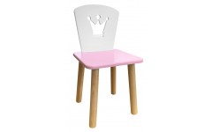 Детский стул Princes нежно-розовый